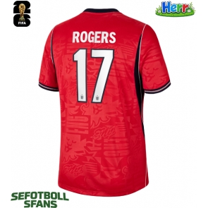 England Morgan Rogers #17 Bortatröja VM 2026 Kortärmad